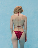 Panopi Red Velvet Bikini