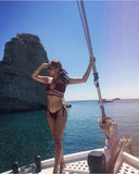 Ferousa Red Velvet Bikini