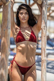 Panopi Red Velvet Bikini