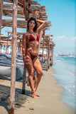 Panopi Red Velvet Bikini