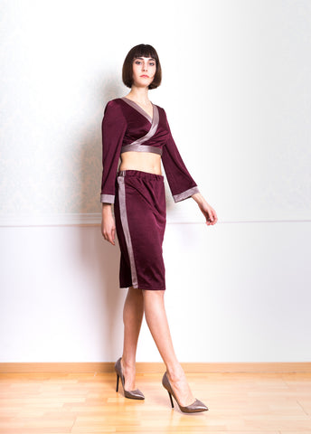 Lethe Wrap Top
