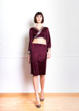 Lethe Skirt with Side Stripe