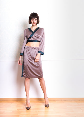 Lethe Wrap Top
