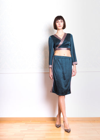 Lethe Wrap Top