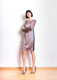 Lethe Dress with Side Stripe