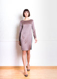 Lethe Dress with Side Stripe