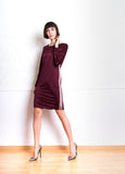 Lethe Dress with Side Stripe