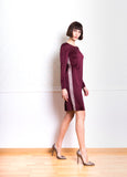 Lethe Dress with Side Stripe