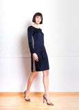 Lethe Dress with Side Stripe