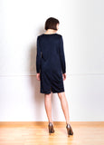 Lethe Dress with Side Stripe