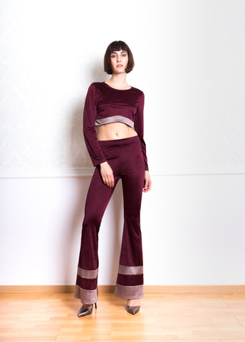 Lethe Top with Stripe