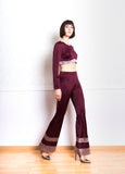 Lethe Top with Stripe