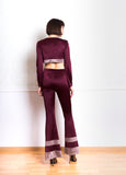 Lethe Top with Stripe