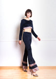 Lethe Top with Stripe