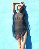 Styga Fringed Kaftan