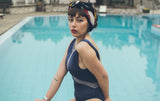 Alkippi Blue and Silver Swimsuit