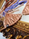 Valia Gold Nude Top Bikini
