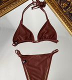 Elsa Chocolate Top Bikini