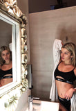 Basic Black Bra with Cut Out