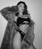 Basic Black Bra with Cut Out