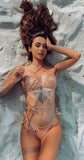 Valia Gold Nude Bikini Bottom